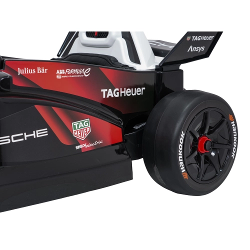 Auto na akumulator dla dzieci Bolid Formuły E Porsche Czerwony 711.CR